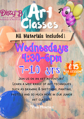 Art Classes: 7-10yrs