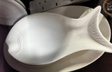 D51 CERAMIC BLANK - FISH SHAPED SERVING DISH