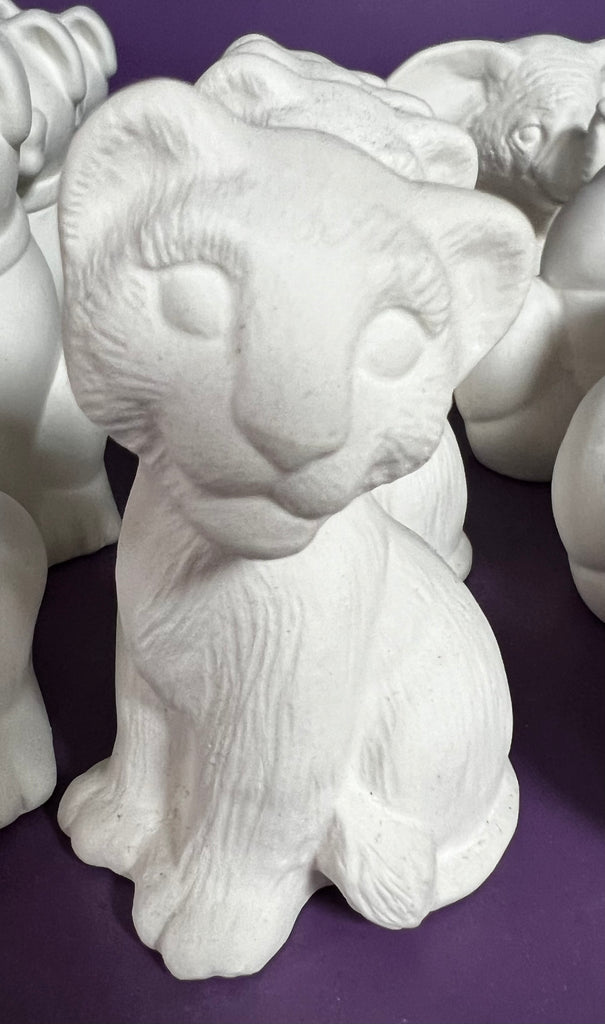 P214 -  CERAMIC BLANK - PARTY LION / SIMBA