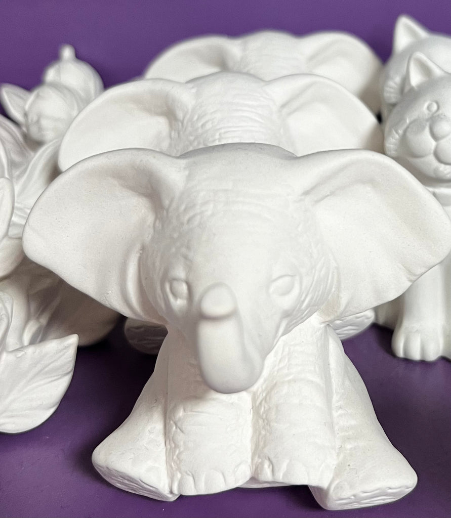 CERAMIC BLANK - BABY ELEPHANT