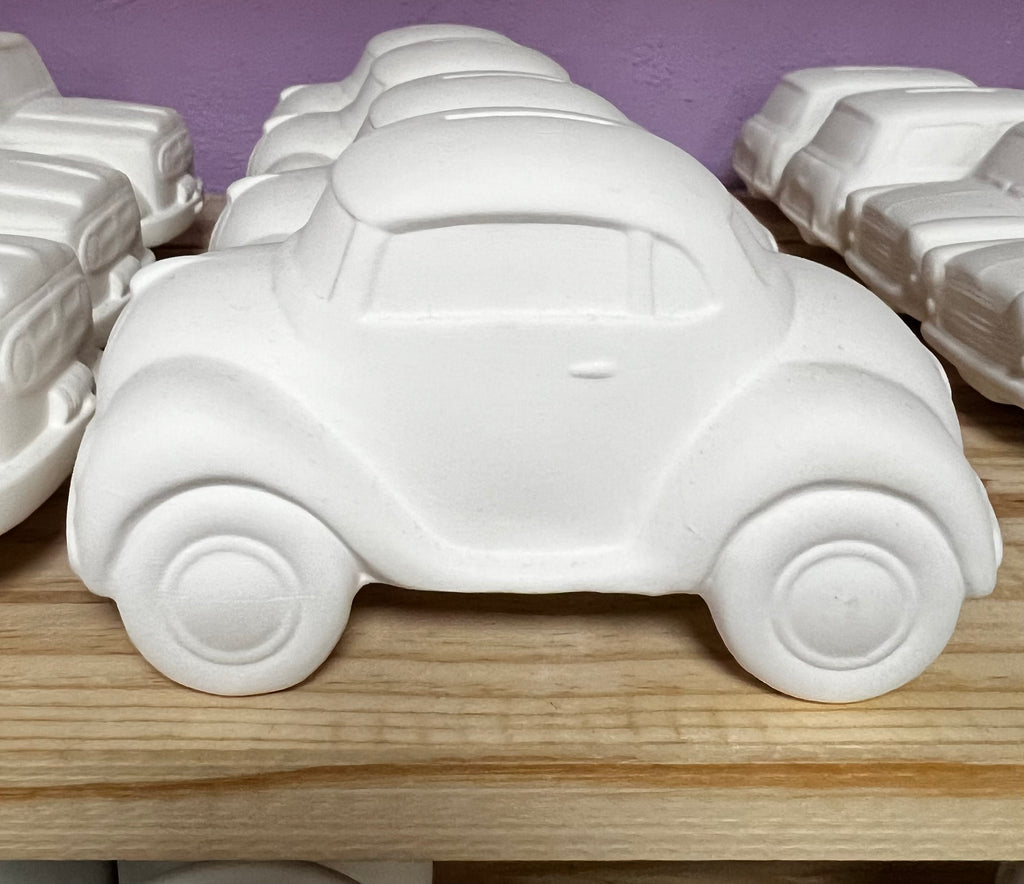 P137 - CERAMIC BLANK - CAR MONEY BANK