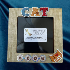 Cat picture frame