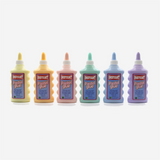 Coloured clear slime glue - Pastel