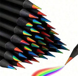 multicoloured pencil - single