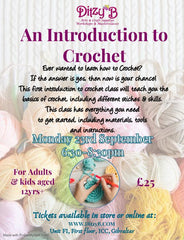 Crochet: an introduction - 23rd September