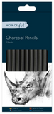 Charcoal Pencils - 12pcs