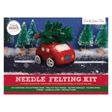 Simply Make - Felt kit - car & xmas tree