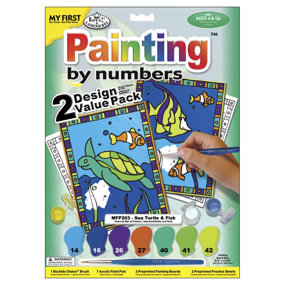 Kid's Paint by Numbers