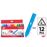 Artix Jumbo wax crayons easy grip - 12 pcs