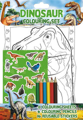 Dinosaur Colouring Set