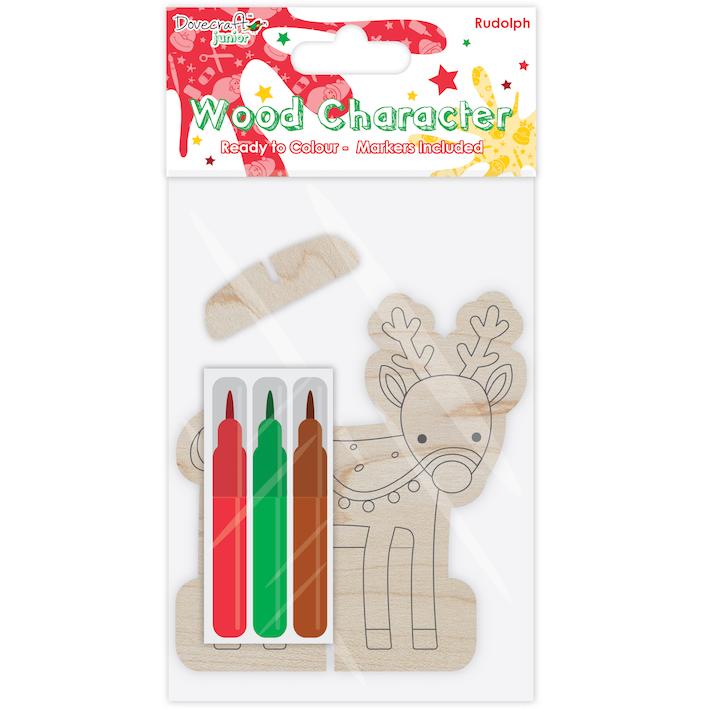 Wooden Christmas Characters