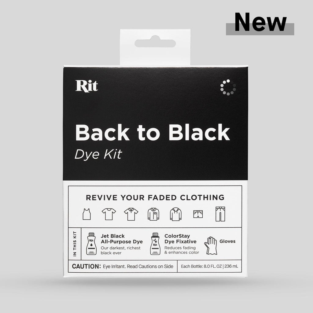 Rit Back to Black Dye Kit